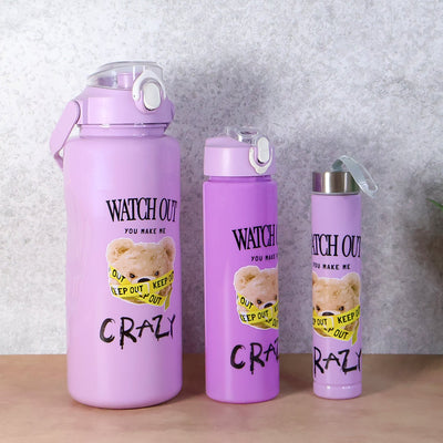 Premium Water Bottles – 2000ML + 900ML + 300ML - (Set)